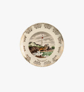 Vintage "1000 Island" N.Y. Plate with Gold Details