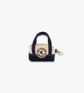Mini Duffle Bag Keychain - Navy