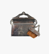 Vintage Nautical Ship Crumb Catcher & Brush