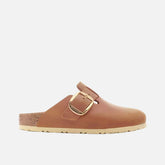 Women’s Birkenstock Boston Big Buckle Clog - Cognac