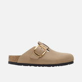 Women’s Birkenstock Boston Big Buckle Clog - Tobacco Brown