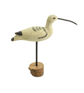 Item #83 Vintage Wood Bird Statue