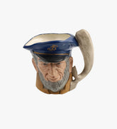 Large Vinatge Captain and Whale Mug