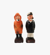 Vintage Old Salty & Captain Pepper Salt & Pepper Shakers