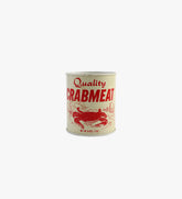 Crabmeat Metal Tin