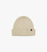 Wool Beanie - Cream