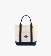 Day Tote - Navy and Natural