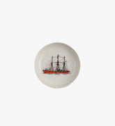 Ship Porcelain Plate Mini