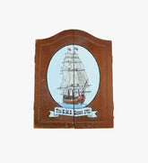 Vintage H.M.S Essex 1751 Dartboard