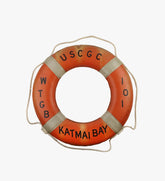Vintage USCGC Katmai Bay Buoy Life Ring