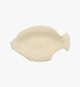 Large White Ceramic Fish Shaped Dish