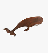 Vintage Large Wooden Whale