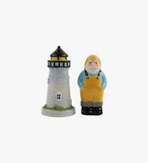 Vintage Captain & Lighthouse Salt & Pepper Shakers