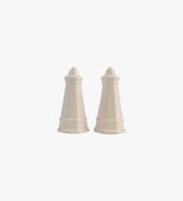 Vintage White Lighthouse Salt & Pepper Shakers