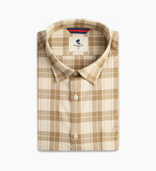 Men's Marin Button Down Shirt - Nordic Brown