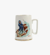 Vintage 1985 Norman Rockwell Museum Collection Mug " Braving The Storm "