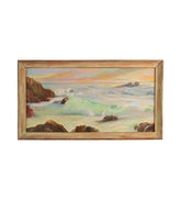 Item #3 Vintage Sea Scape Painting