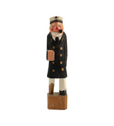 Item #91 Vintage Pegleg Wood Figurine