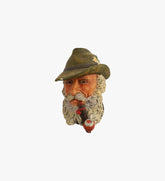 Pipe Smoker Chalk Head
