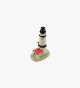 Porcelain Red and White Trinket Lighthouse