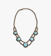 Randy Boyd Navajo Made Golden Hills Turquoise Necklace