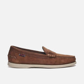 Sebago Dan Boat Roughout Moc - Dark Brown
