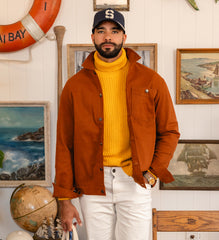 Seaport Turtleneck Sweater - Goldenrod