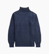 Seaport Turtleneck Sweater in Navy