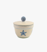 Vintage Trinket Nautical Beachcomber with Lid