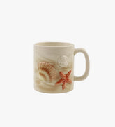 Coastal Ceramic Seashell Mug