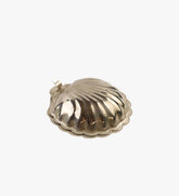 Vintage Silver Plate Clam Shell Butter Dish 2 of 2