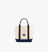 Day Tote - Navy and Natural