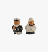Small Captain Salt & Pepper Shakers