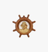 Sea Captain Wheel Wall Hanging