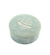 Item #101 Vintage Soap Stone Trinket Box