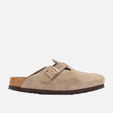 Men’s Birkenstock Boston Soft Footbed Clog - Taupe