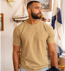 Short Sleeve Tea Shirt - Khaki
