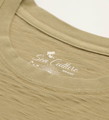 Short Sleeve Tea Shirt - Khaki