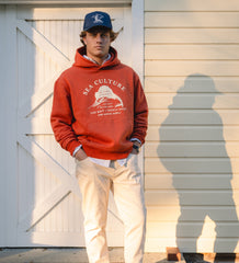 Bait & Tackle Shop Hoodie - Nantucket Red