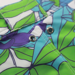 White Cap Boardshort - Green Floral