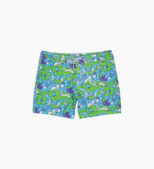 White Cap Boardshort - Green Floral