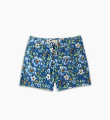 White Cap Board Short - Navy Floral