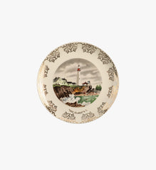 Vintage "1000 Island"  N.Y. Plate with Gold Details
