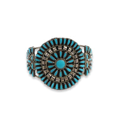 Item #127 Zuni Nation Cuff - CA 1950's