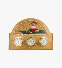 Vintage Lighthouse Barometer