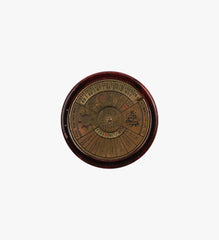 Vintage Marble and Brass 40 Year Perpetual Calendar 1995 - 2034