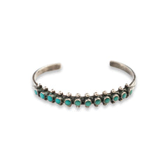 Item #122 Fred Harvey Era Turquoise Cuff