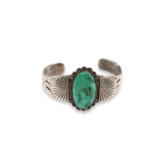 Item #123 Harvey Era Cerrillos Turquoise New Mexico 1920s