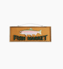 Item 012: Fish Market Sign