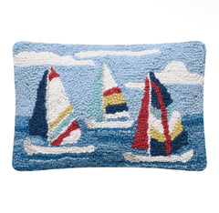 Regatta Sails Hook Pillow